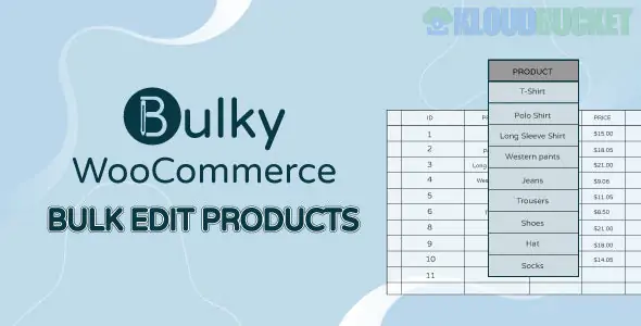 Bulky - WooCommerce Bulk Edit Products, Orders, Coupons 1.3.9