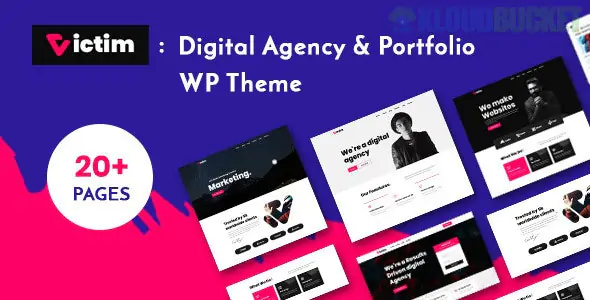 Victim - Digital Agency & Portfolio WordPress Theme 2.0.1