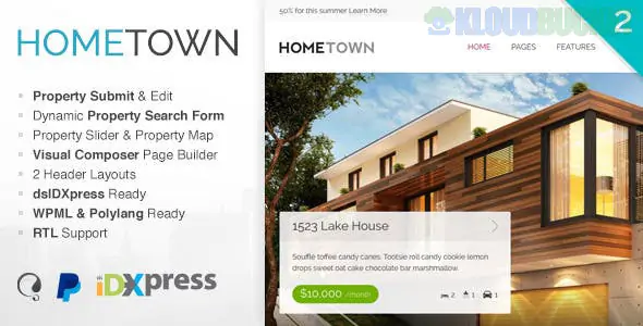 Hometown - Real Estate WordPress Theme | Real Estate 2.9.0