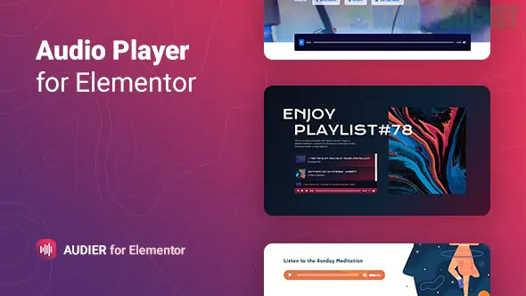 Audier - Audio Player with Controls Builder for Elementor 1.0.6
