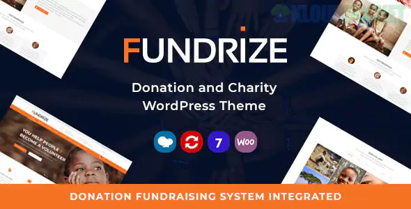 Fundrize Theme | Responsive Donation & Charity WordPress Theme 1.36