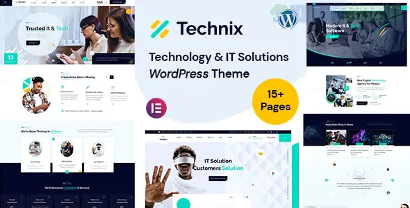 Technix - Technology & IT Solutions WordPress Theme 1.0.4