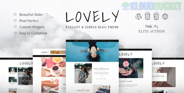 Lovely - Elegant & Simple Blog Theme 1.0.8