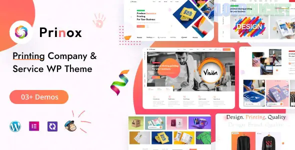 Prinox - Printing Services WordPress Theme 2.1.7