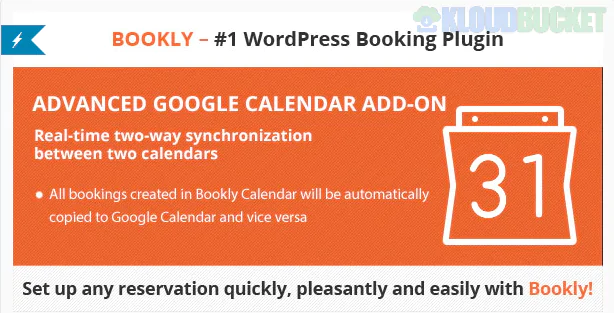 Bookly Advanced Google Calendar (Add-on) 2.9