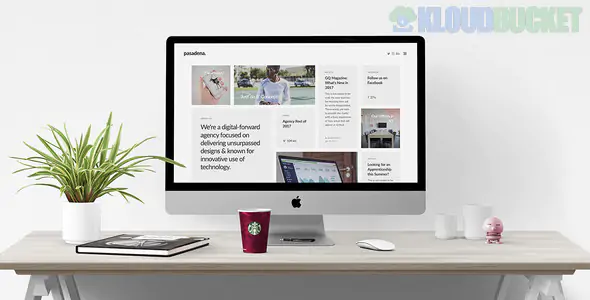 Pasadena - Contemporary Portfolio WordPress Theme for Creatives