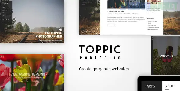 TopPic Theme | Portfolio Photography Theme 4.3.3