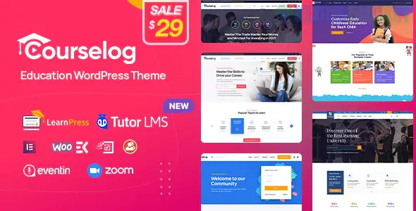 Courselog - Education WordPress Theme 1.4.1