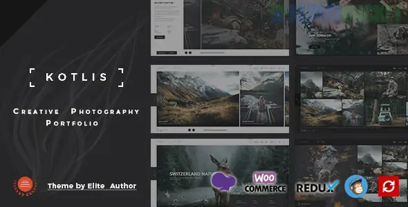 Kotlis - Photography Portfolio WordPress Theme 6.7.4