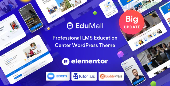 EduMall Theme | Professional LMS Education Center WordPress Theme 4.2.4