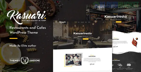 Kasuari | Restaurants and Cafes WordPress Theme 1.4