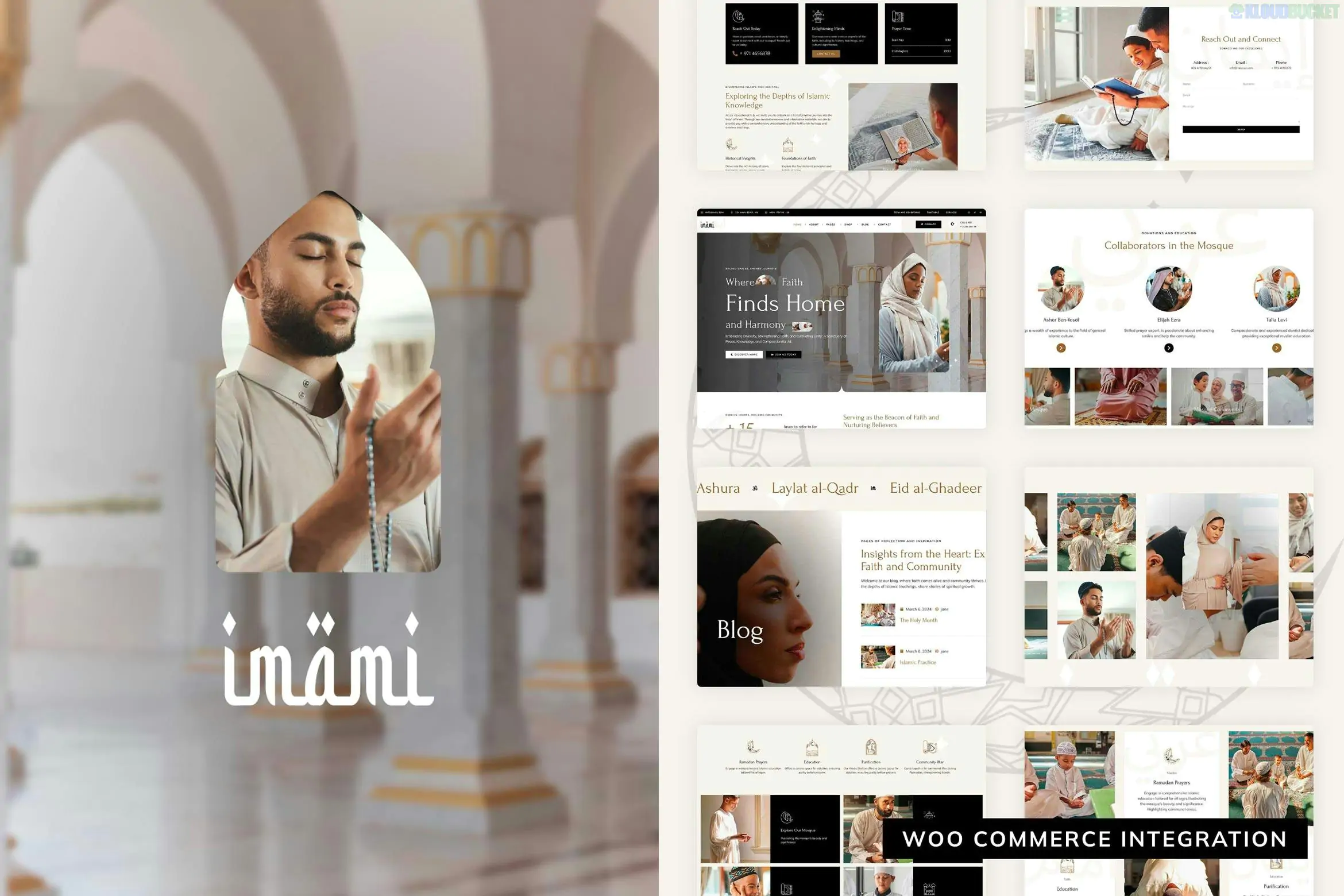 Imami - Islamic Center & Mosque Elementor Pro Template Kit 1.1.1