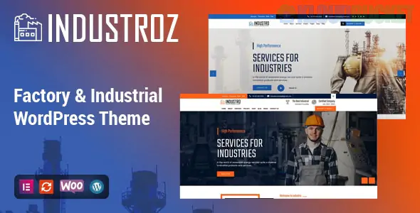 Industroz - Factory & Industrial WordPress Theme 5.3