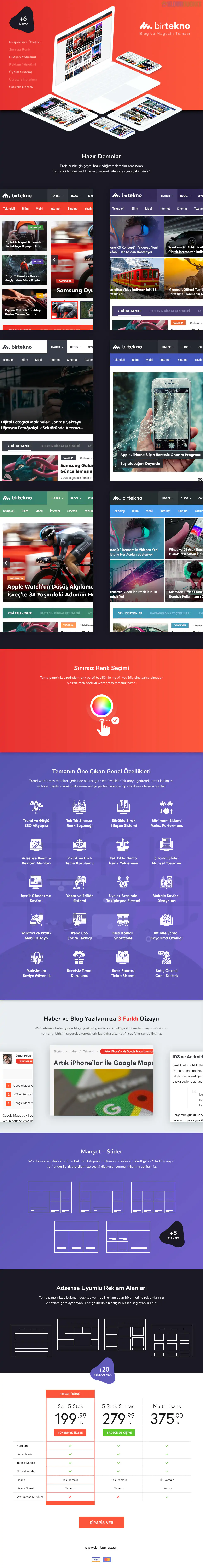 BirTekno - Wordpress Responsive Blog and Magazine Theme