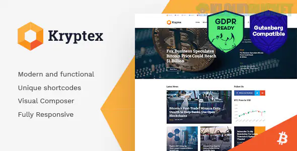 Kryptex | Cryptocurrency & Mining WordPress Theme 1.2.4