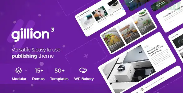 Gillion | Multi|Concept Blog/Magazine & Shop WordPress Theme 4.11