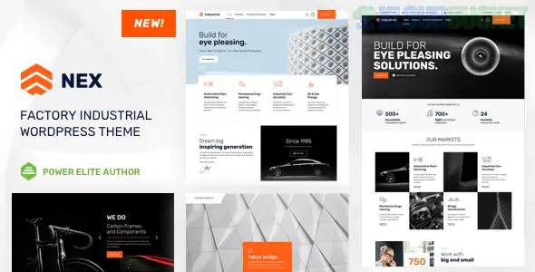 Nex | Factory & Industrial WordPress 29.0