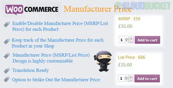 WooCommerce Manufacturer Price 2.6.0
