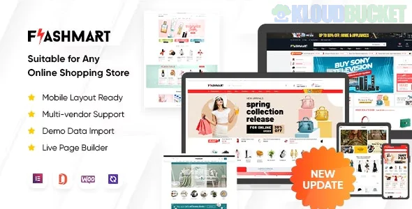 FlashMart - Multipurpose Elementor WooCommerce WordPress Theme 2.0.15