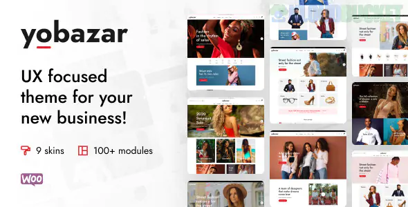 Yobazar | Elementor Fashion WooCommerce Theme 1.4.7