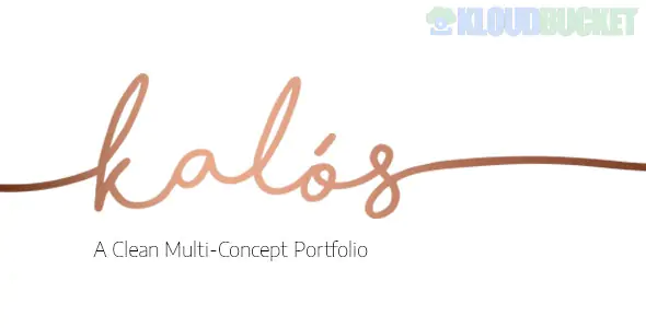 Kalόs - Portfolio WordPress Theme 1.4
