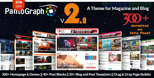 PantoGraph - Newspaper Magazine Theme 6.6.2