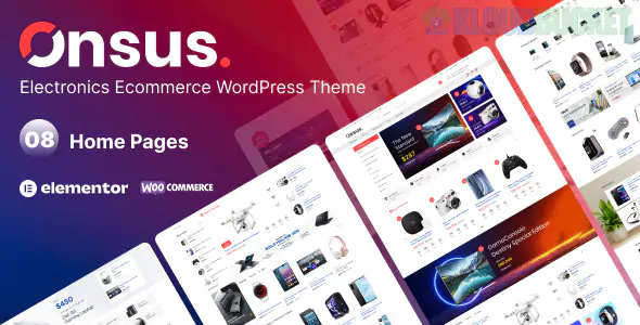 Onsus - Electronics E-commerce WordPress Theme 1.1.0