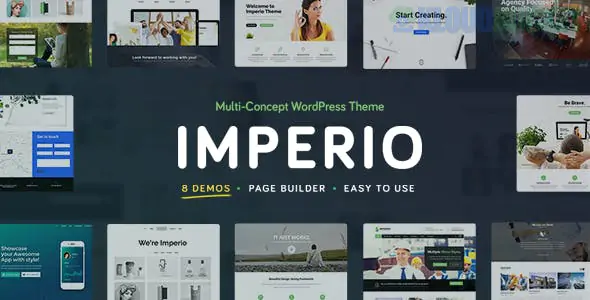 Imperio - Business, E-Commerce, Portfolio & Photography WordPress Theme 2.3.2
