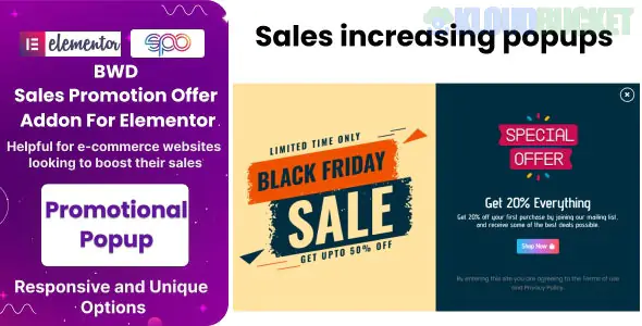 BWD Sales Promotion Offer Addon For Elementor 1.6