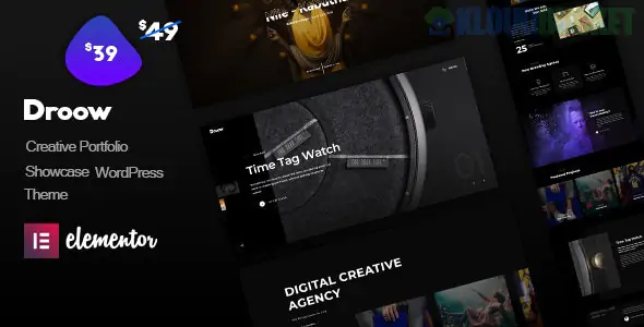 Droow - Ajax Portfolio WordPress Theme 1.2.0