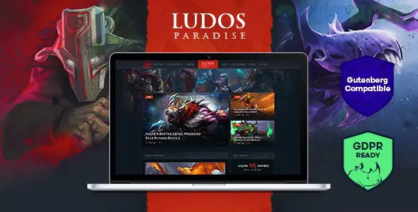 Ludos Paradise | Gaming Blog & Clan WordPress Theme 2.0.8