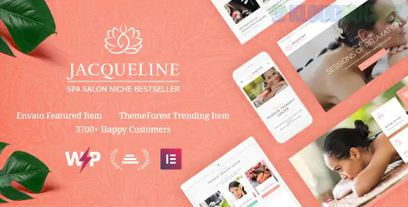 Jacqueline Theme | Spa & Massage Salon Beauty WordPress Theme + Elementor 2.3.1