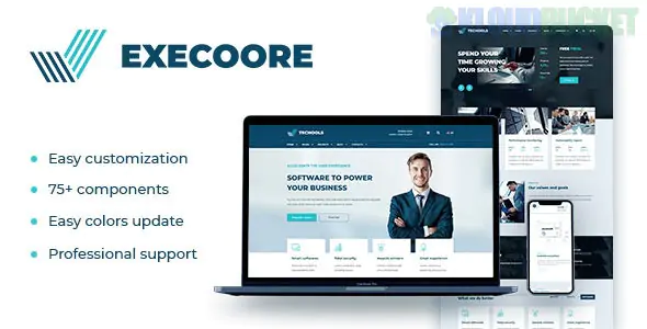 Execoore - Technology And Fintech Theme 1.4.7