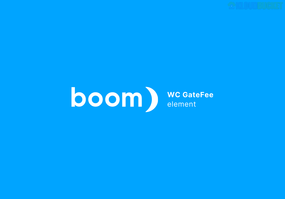 Boom WooCommerce Gateway Fees 0.31