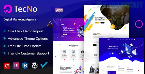 Tecno - Creative Agency WordPress Theme 1.1