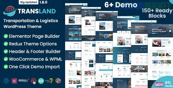 Transland - Transportation & Logistics WordPress Theme 2.3.0