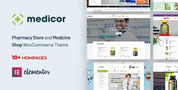 Medicor - Medical Clinic & Pharmacy WooCommerce WordPress Theme 1.7.8