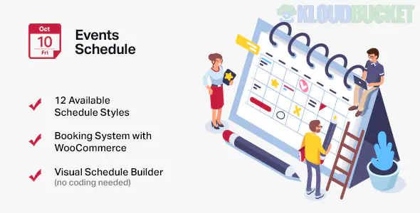 Events Schedule - WordPress Events Calendar Plugin 2.7.2