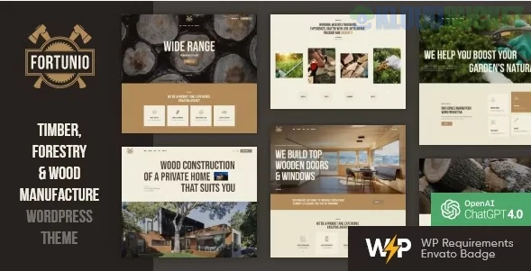 Fortunio - Carpenter, Forestry, Wood Manufacture Theme 2.3