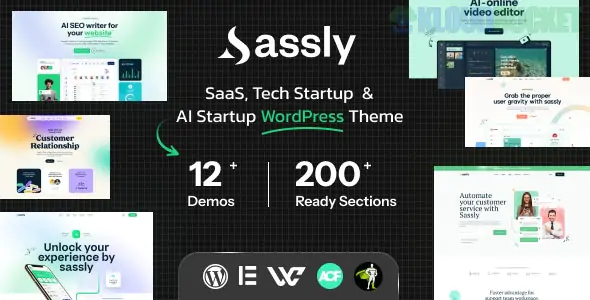 Sassly | SaaS, AI & Tech Startup Theme 1.2