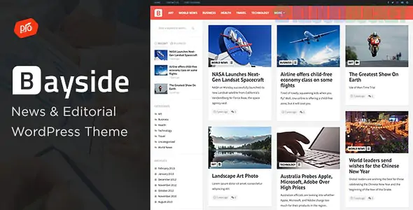 Bayside - Responsive WordPress Theme 2.7
