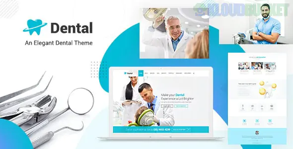 Dental Clinic - Dentist WordPress Theme 3.7