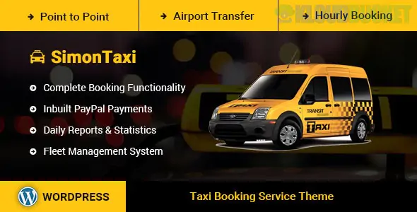 SimonTaxi - Taxi Booking WordPress Theme 2.0.9