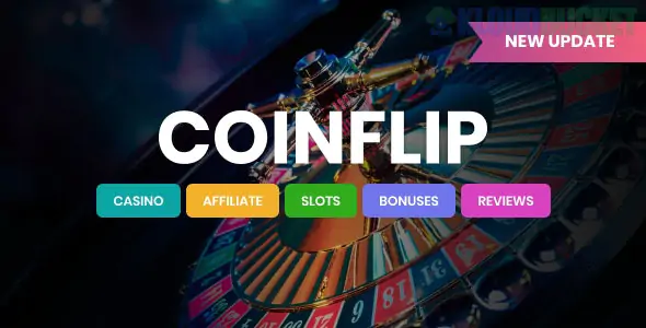 Coinflip - Casino Affiliate & Gambling WordPress Theme 3.9.1