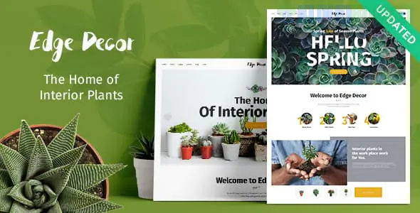 Edge Decor | A Modern Gardening & Landscaping WordPress Theme 1.2.6