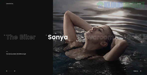 Grenada - Creative Ajax Portfolio Showcase Slider Theme 2.9
