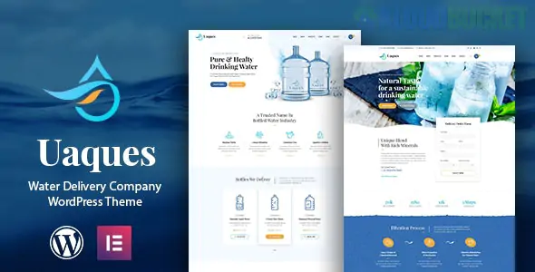 Uaques - Drinking Water Delivery WordPress Theme 2.7.0