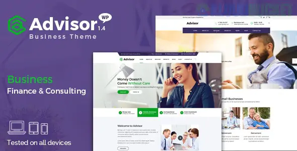 Advisor | Consulting, Business, Finance WordPress Theme 1.4.1