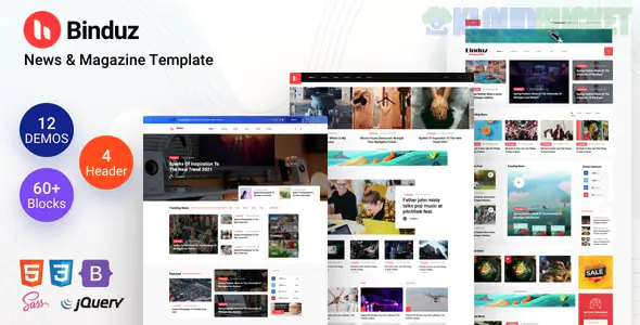 Binduz Theme | Blog Magazine Newspaper Theme 2.2.0