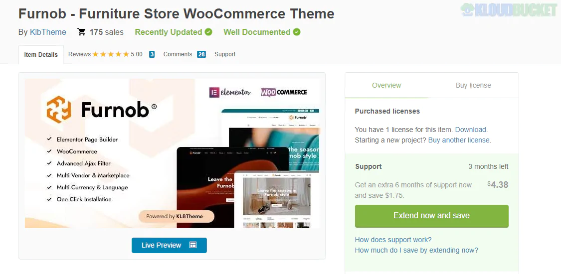 Furnob - Furniture Store WooCommerce Theme 1.1.4